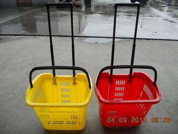 Plastic Supermarket Shopping Baskets